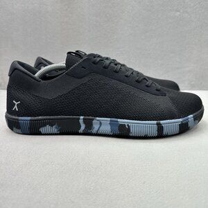 Flux Adapt Trainer Mens Size 12 Shoes Black/Blue Camo Knit Barefoot Minimalist